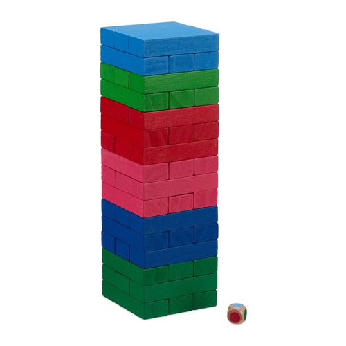 Wackelturm spiel holzturm - spiel,