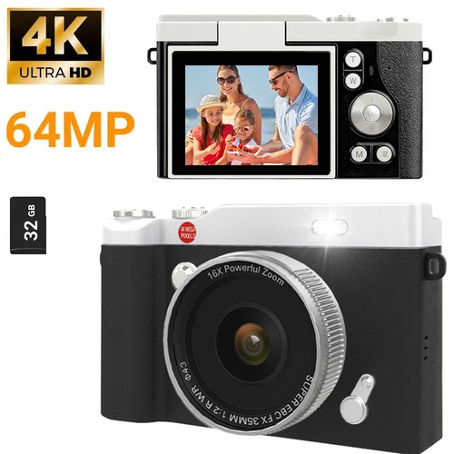 64mp digitalkamera - 64mp, 4k
