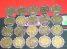 20 X 10 Baht Münzen original aus Thailand - zum Sammeln oder als Urlaubsgeld