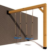 Gartenschaukel Wandschaukel Douglasie Holz BK Boris Schaukelgerüste Wandmontage