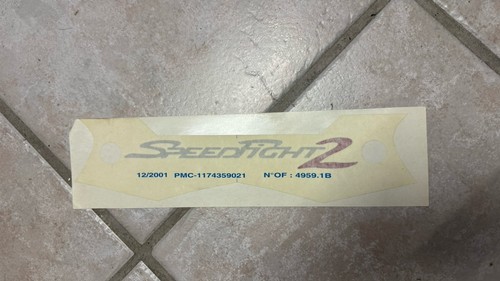 Peugeot speedfight aufkleber - 2,