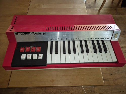 Bontempi orgel 70er - bontempi,