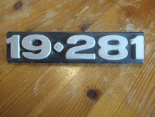 MAN Türemblem 19.281 Gebraucht aus Metall 1 Stück