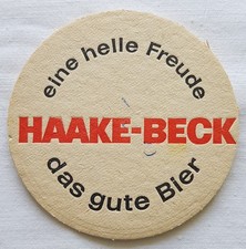 Bierdeckel Haake-Beck das gute