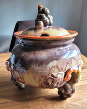 prachtvoller Bowle Topf Keramik Vintage sehr guter Zustand, Dümler & Breiden