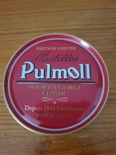 Beautiful empty Pulmoll tablet