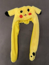Pokémon Pikachu Mütze mit beweglichen Ohren kuschelig für Kinder