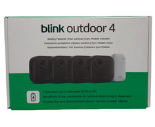 Blink Kamera Outdoor 4 System mit 1/2/3/4 Kameras + Sync-Modul Alexa Schwarz