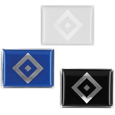 HSV Aufkleber 3D Sticker 3er-Set Raute Logo Hamburger SV Aufkleber Fanartikel