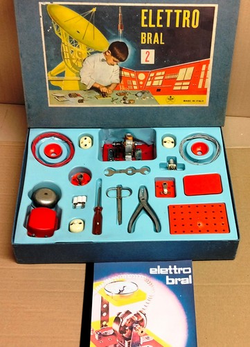 Meccano electrobral 2 70er - "meccano",