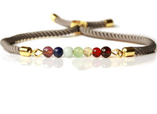 Edelstein chakra armband - chakra,