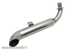 Monkey Auspuff Anlage under engine exhaust