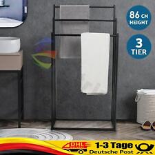 Handtuchhalter Freistehend Handtuchständer Badetuchhalter mit 3 Handtuchstangen