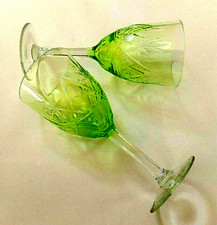 2 exquisite Weingläser