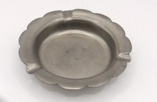 Alter Zinn Aschenbecher Durchmesser ca. 11,7 cm Zinnaschenbecher gebraucht