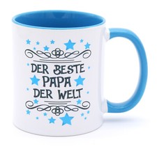 Beste Papa der Welt Tasse Geburtstags Vatertags Geschenk Ideen für Papa