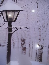 LED Bild Wandbild Laterne