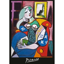 Piatnik 5341 Puzzle Picasso - Frau mit Buch 1000 Teile