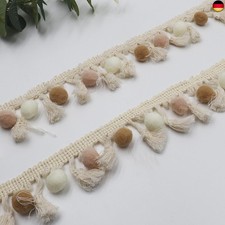 Pompom Borte und Bänder zum