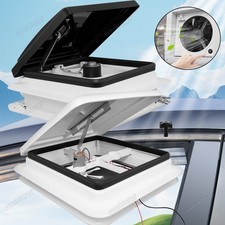 Dachfenster Dachluke Dachhaube inklusive Ventilator Mit/Ohne LED-Beleuchtung