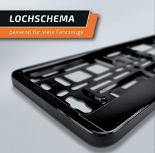 1x Kennzeichenhalter | SCHWARZ