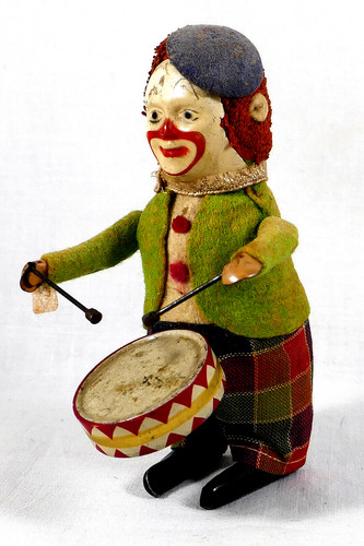 Alte schuco tanzfigur clown - schuco,