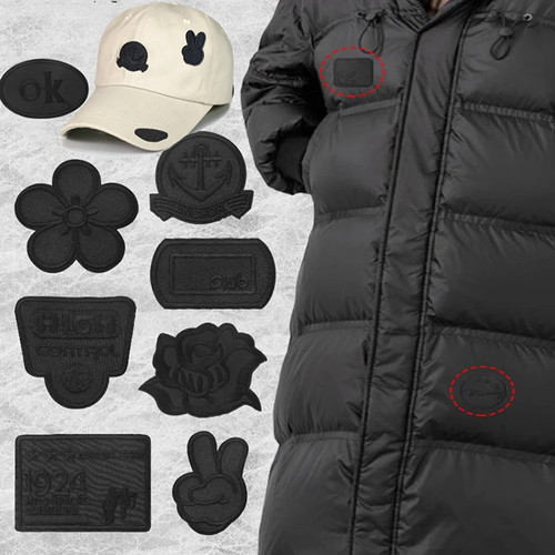 1pc selbstklebende schwarze - 1pc,
