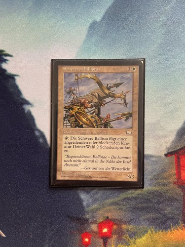 Mtg schwere ballista aus - schwere,