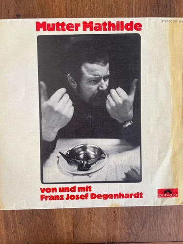 Franz josef degenhardt mutter - degenhardt:,
