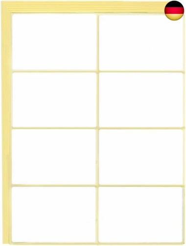 120 stück 50x75mm - 120, etiketten