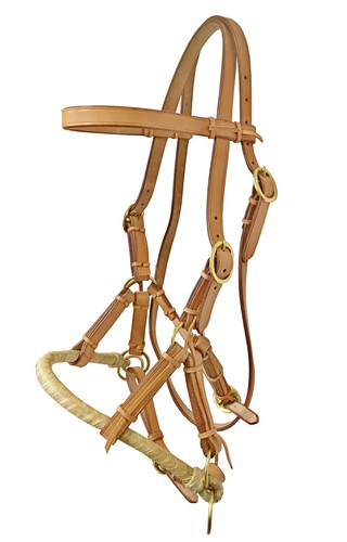 Sidepull rohhaut deluxe mit - deluxe,