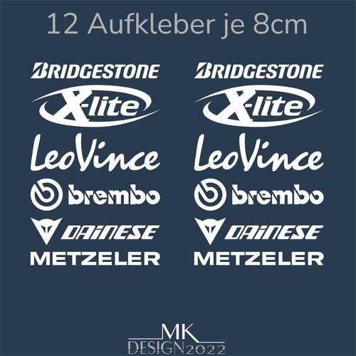 Sponsoren aufkleber motorrad - sponsoren,