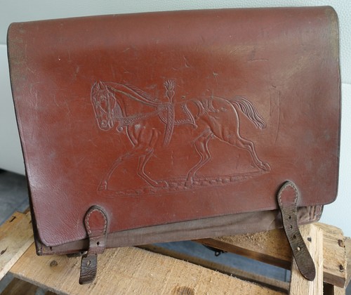 Ranzen leder pferd antik - ,