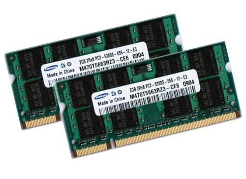 2gb samsung 4gb ddr2 667 - 2x,