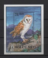 Vietnam : Mi.Nr. Bl.110 Schleiereule postfrisch