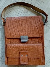alte DDR Leder Aktentasche