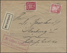 Luftpost Mit Luftpost