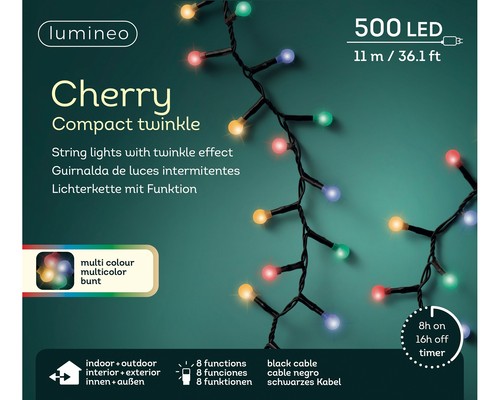 Lumineo lichterkette cherry - lichterkette,