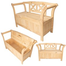 KADAX Gartenbank aus Holz mit