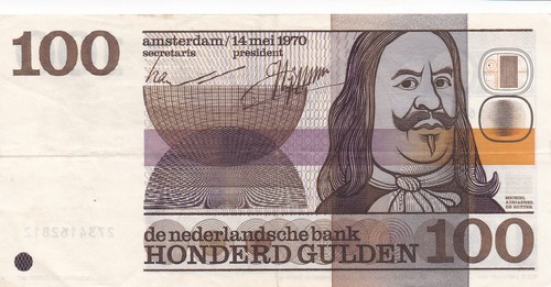 Bank netherlands 100 gulden - of,
