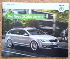 Prospekt vom Skoda Octavia aus