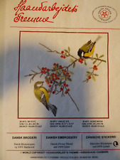 Stickvorlage Kreuzstich von Haandarbejdets Fremme "Kohlmeise" ca. 30 x30cm