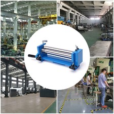 300mm manuelle gleitende Rolle Rollmaschine Runde Stahlplatte Biegemaschine
