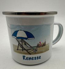 Emaille Blechtasse Campin