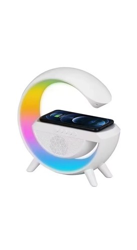 Led wireless charging speaker - led,