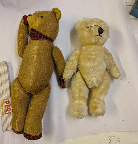 Teddy bär antik mohair - teddy,