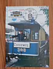 DDR - Technisches Denkmal - Leipziger Straßenbahn 1896 aus 1986 # 1104