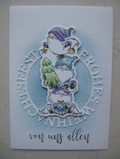 niedliche Wichtel 2 Weihnachten Stempelset & Stanzschablonen