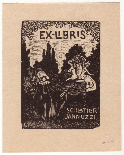 Anonym exlibris für - anonym:,