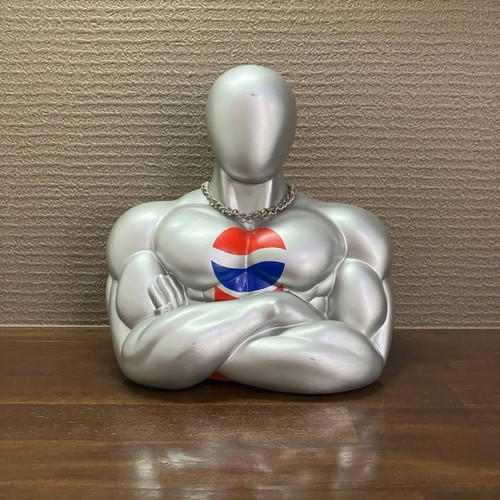 Pepsi man coin bank - bank, figur